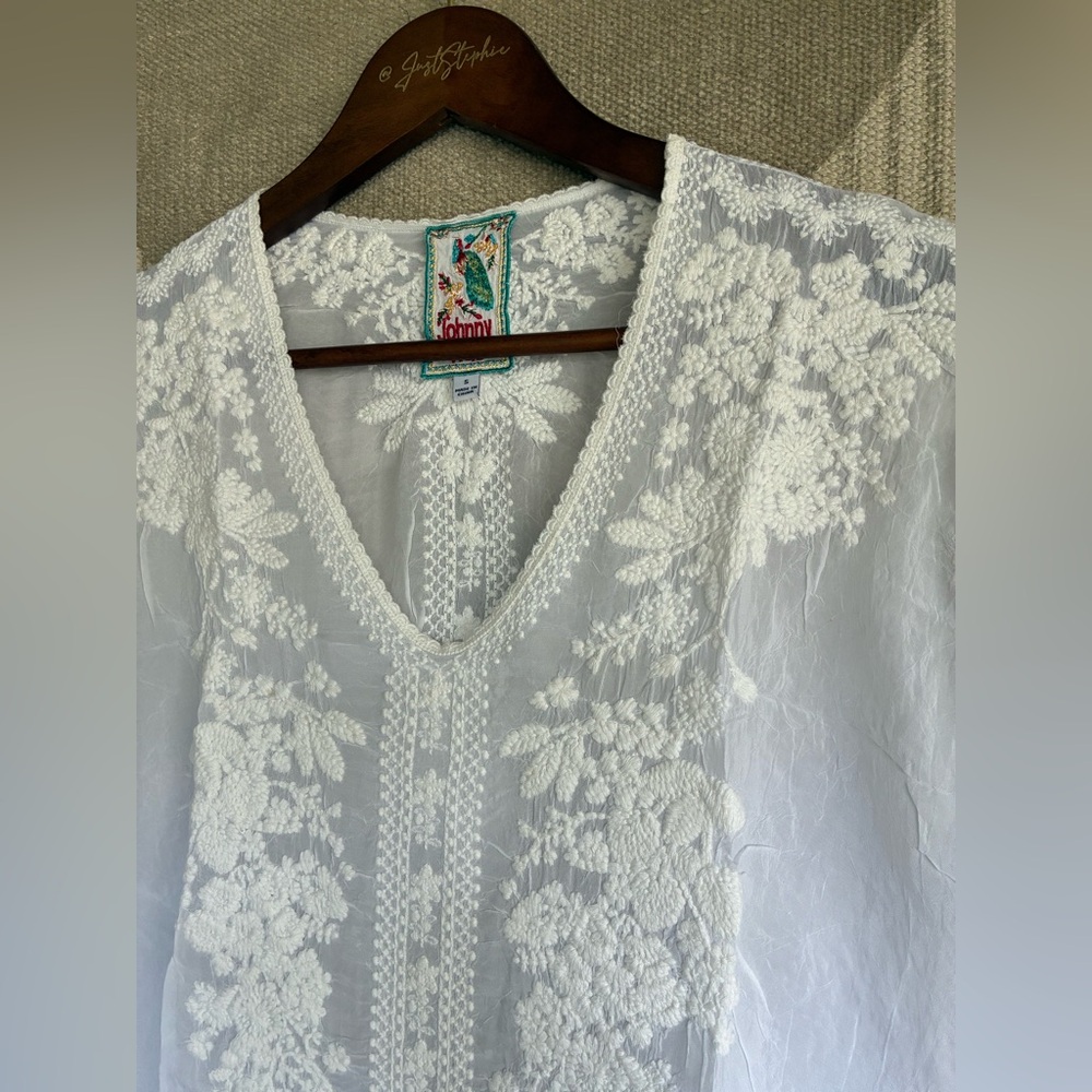 Johnny Was Embroidered Tunic - Picture 4 of 5
